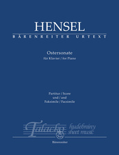 Ostersonate für Klavier (Partitur und Faksimile)